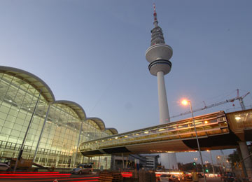 the bridge in the evening