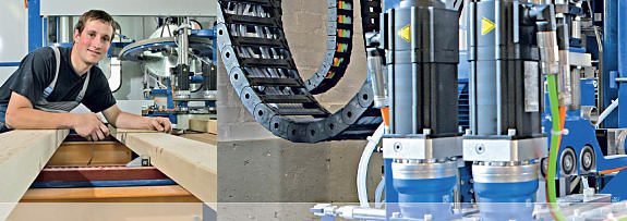 CNC wood processing machine